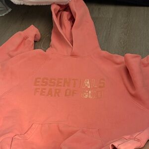 Essentials Coral Hoodie